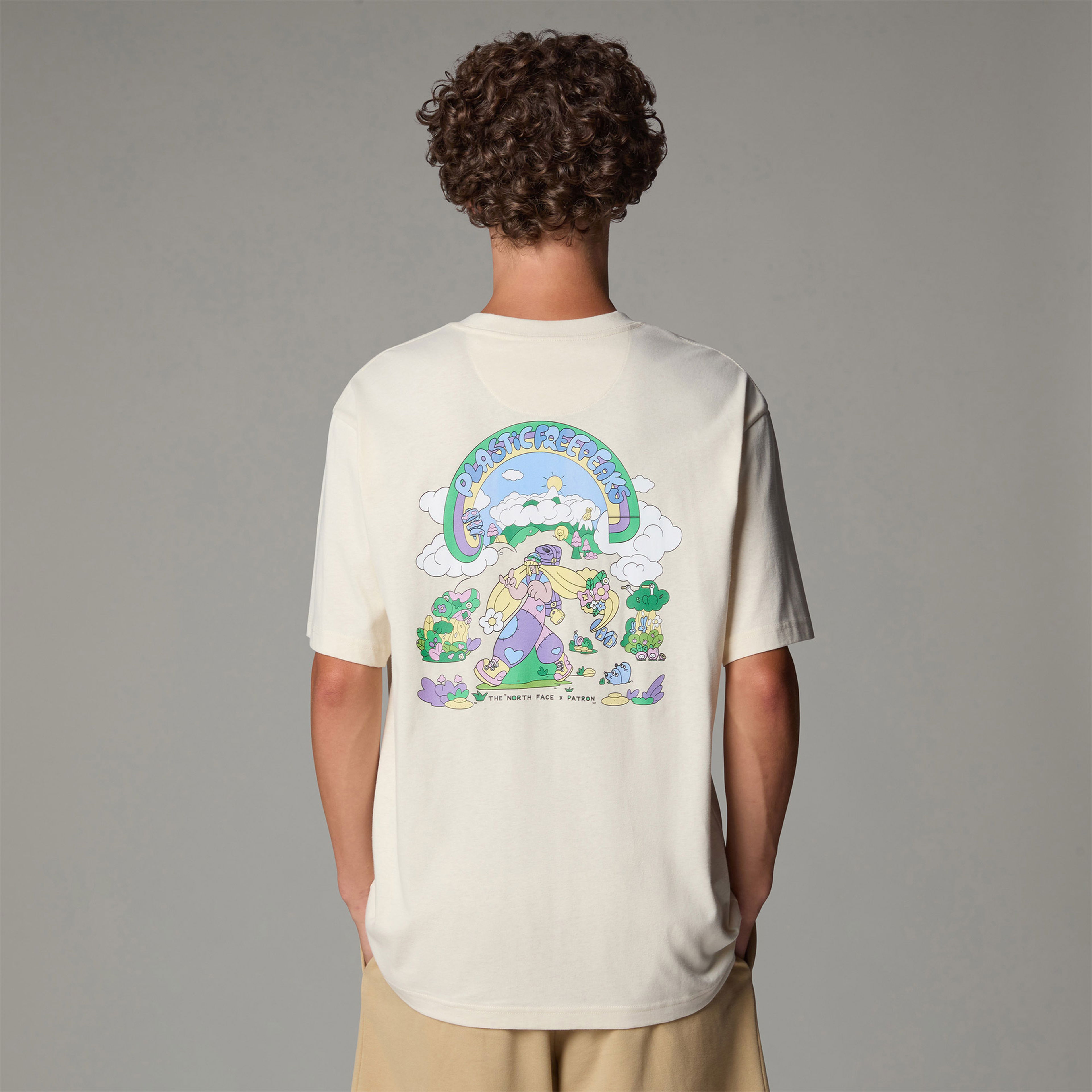 The North Face Clean Trials Erkek Bej T-Shirt