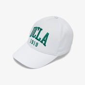 Ucla Kalın Pamuklu Unisex Beyaz Şapka