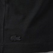 Lacoste Erkek Slim Fit Bisiklet Yaka Baskılı Siyah T-Shirt