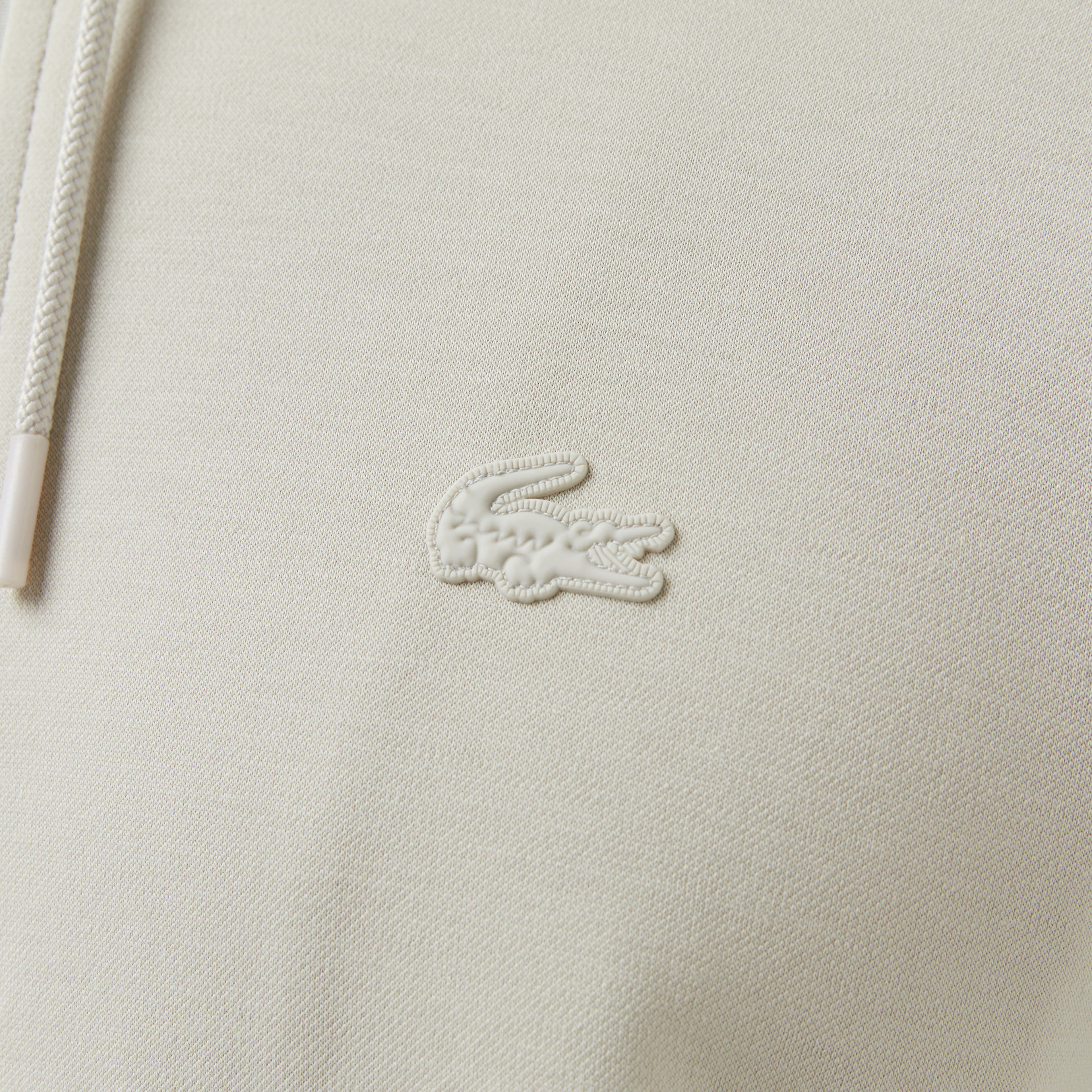 Lacoste Erkek Slim Fit Kapüşonlu Gri Sweatshirt