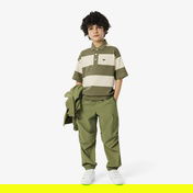 Lacoste Çocuk Çizgili Beyaz Polo
