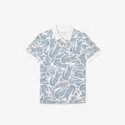 Lacoste Çocuk Baskılı Mavi Polo