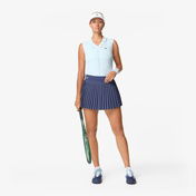 Lacoste Kadın Pileli Lacivert Etek