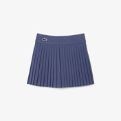 Lacoste Kadın Pileli Lacivert Etek