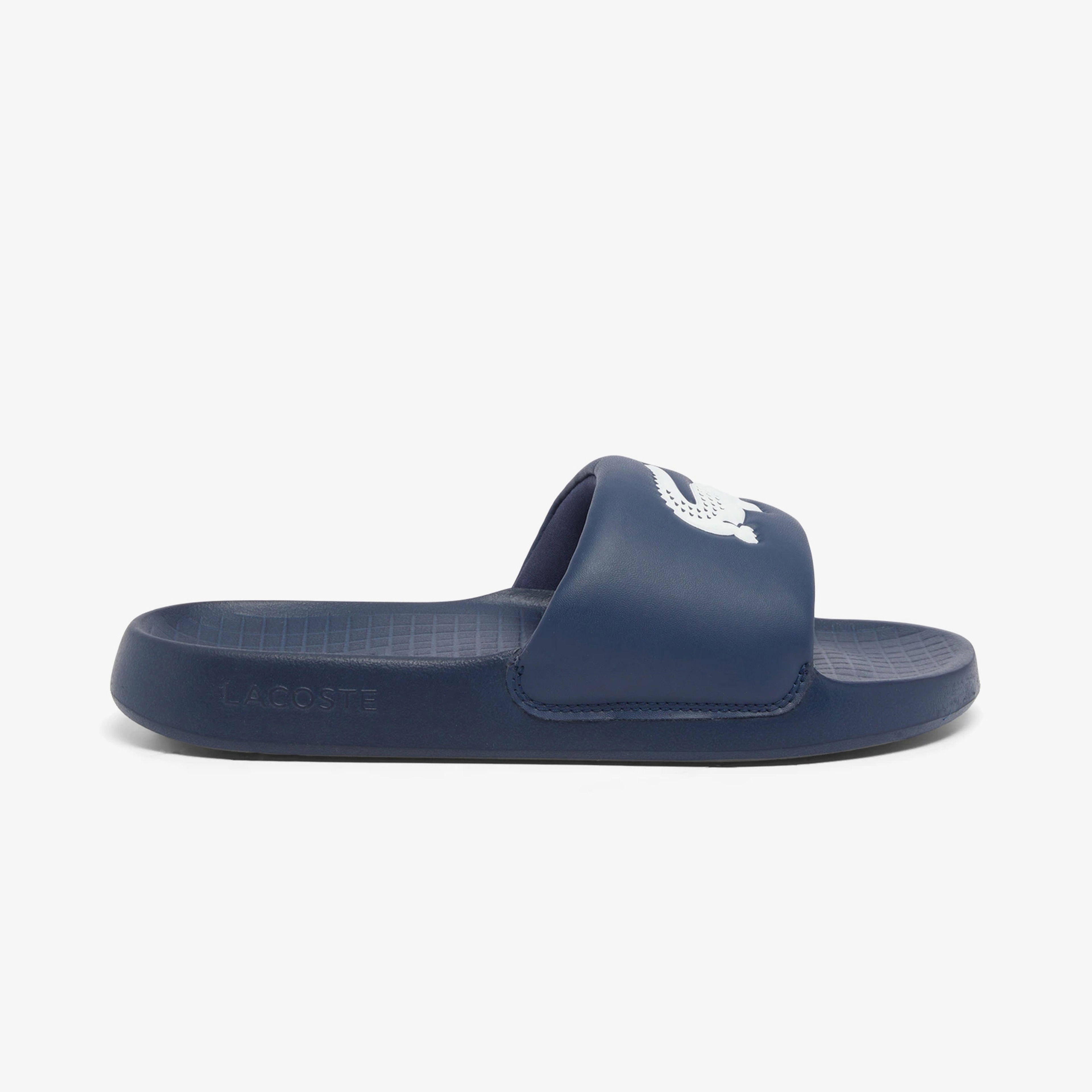 Lacoste Serve Slide 1.0 Erkek Lacivert Terlik