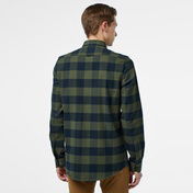 Lacoste Erkek Slim Fit Ekose Yeşil Gömlek