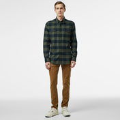 Lacoste Erkek Slim Fit Ekose Yeşil Gömlek