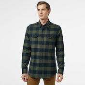 Lacoste Erkek Slim Fit Ekose Yeşil Gömlek