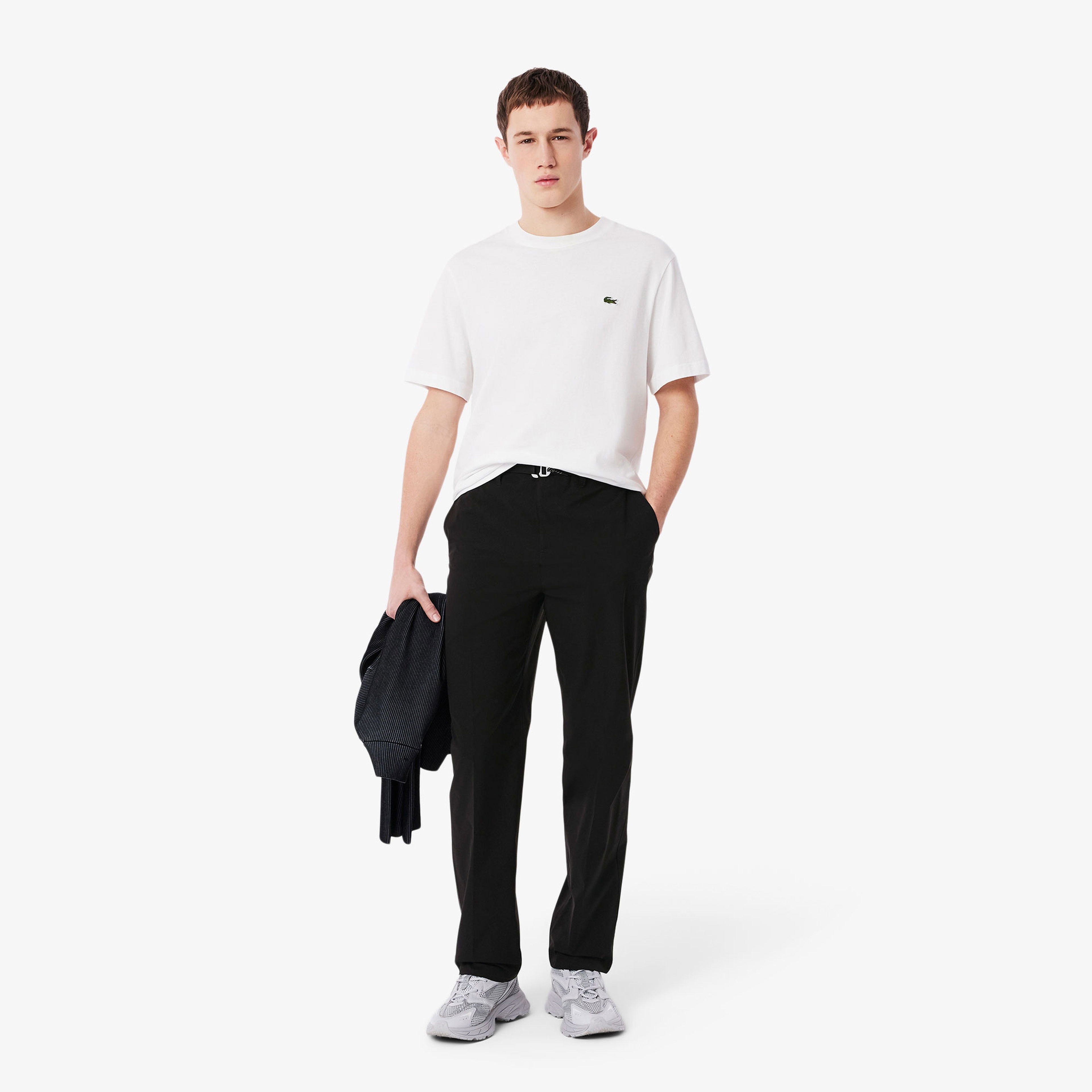 Lacoste Erkek Straight Fit Siyah Pantolon