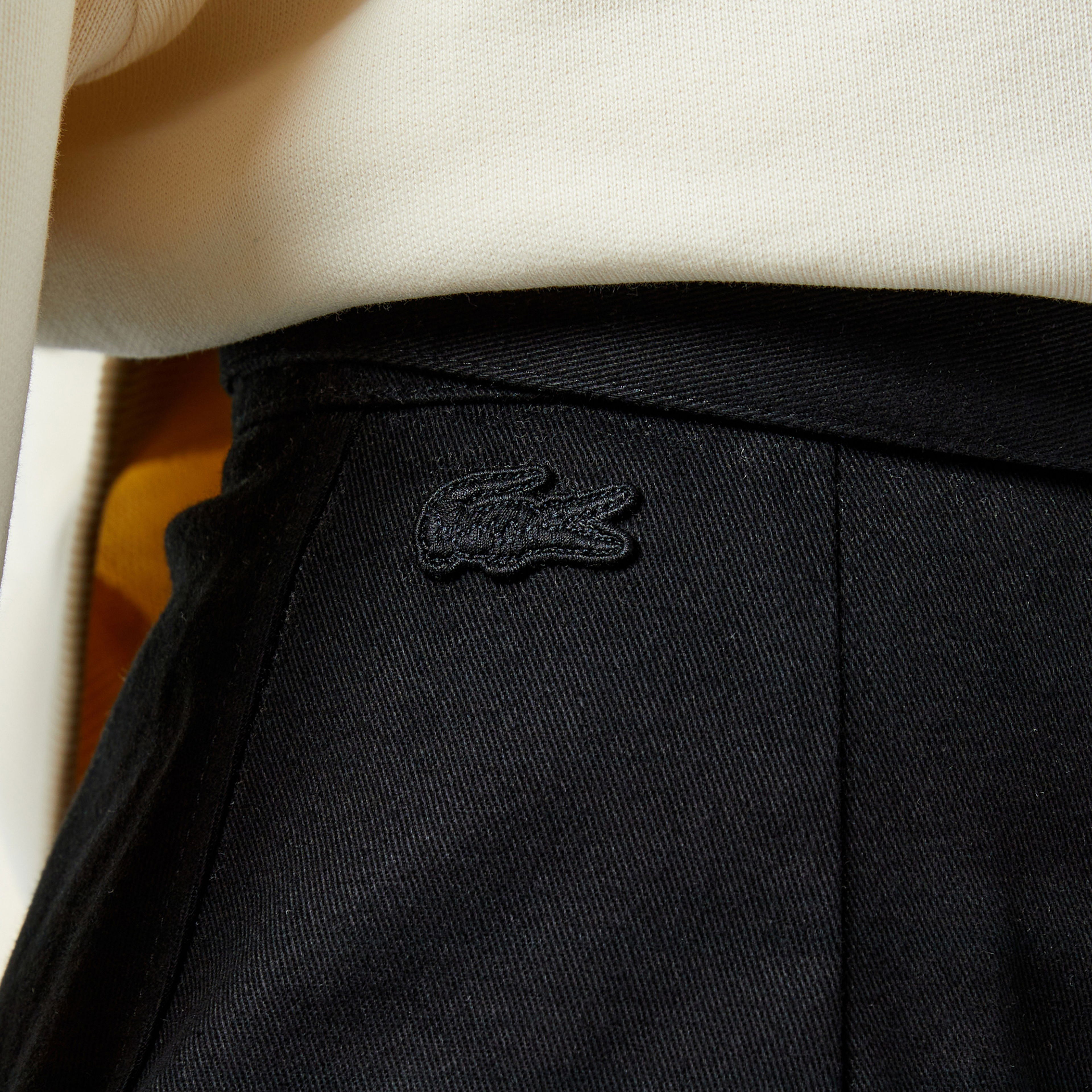 Lacoste Kadın Relaxed Fit Siyah Etek
