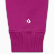 Converse Classic Kadın Baskılı Mor Sweatshirt