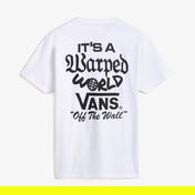 Vans Warped World Ss Erkek Beyaz T-Shirt
