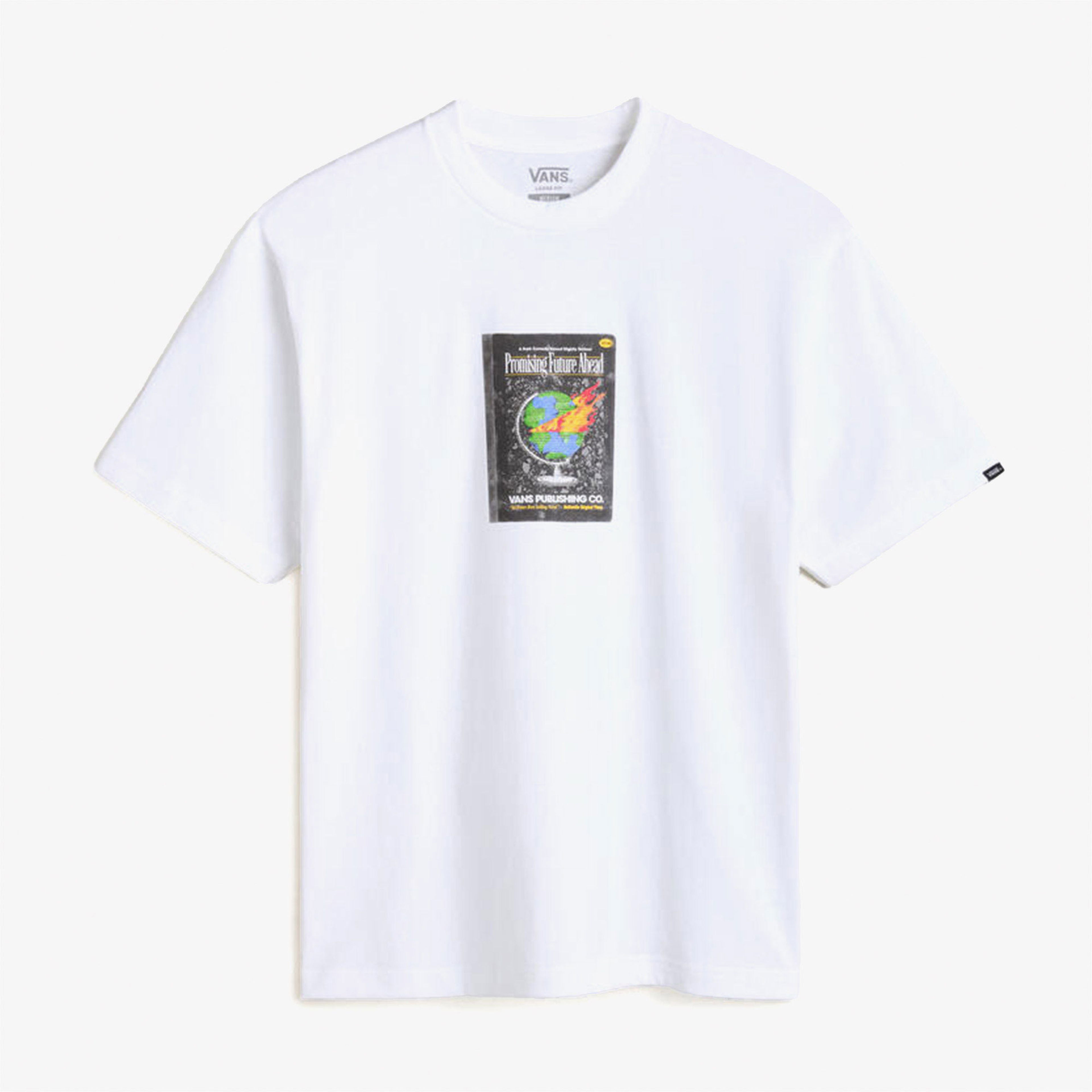 Vans Paperback Writer Ss Erkek Beyaz T-Shirt