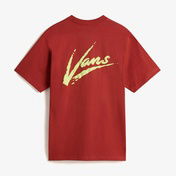 Vans Brush Script Loose Ss Erkek Kırmızı T-Shirt