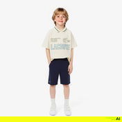 Lacoste Lightweight Gabardine Çocuk Lacivert Şort