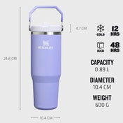 Stanley The IceFlow Flip Straw 2.0 Tumbler 0.89L Unisex Mor Termos