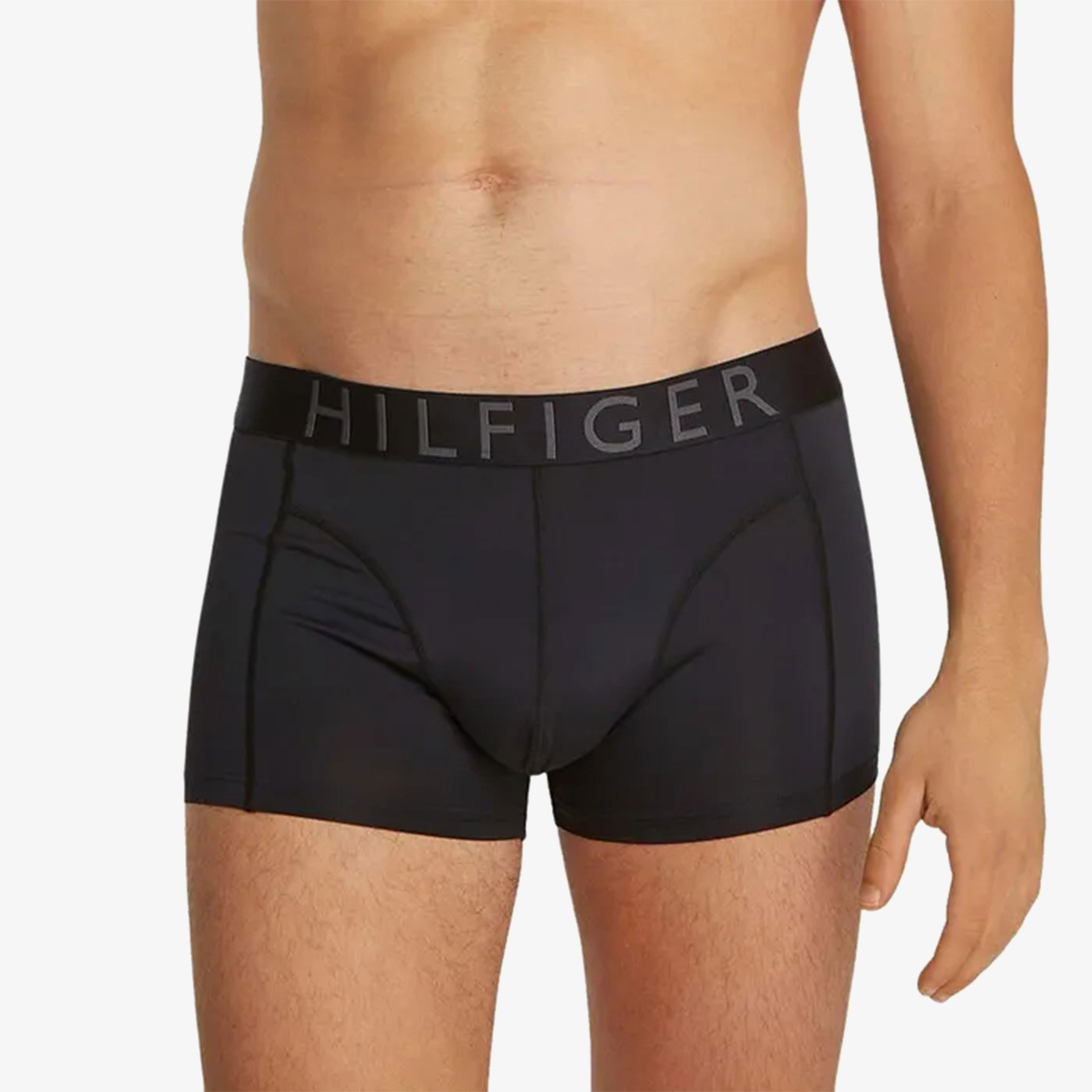 Tommy Hilfiger Microfibre Logo Erkek Siyah 3'lü Boxer