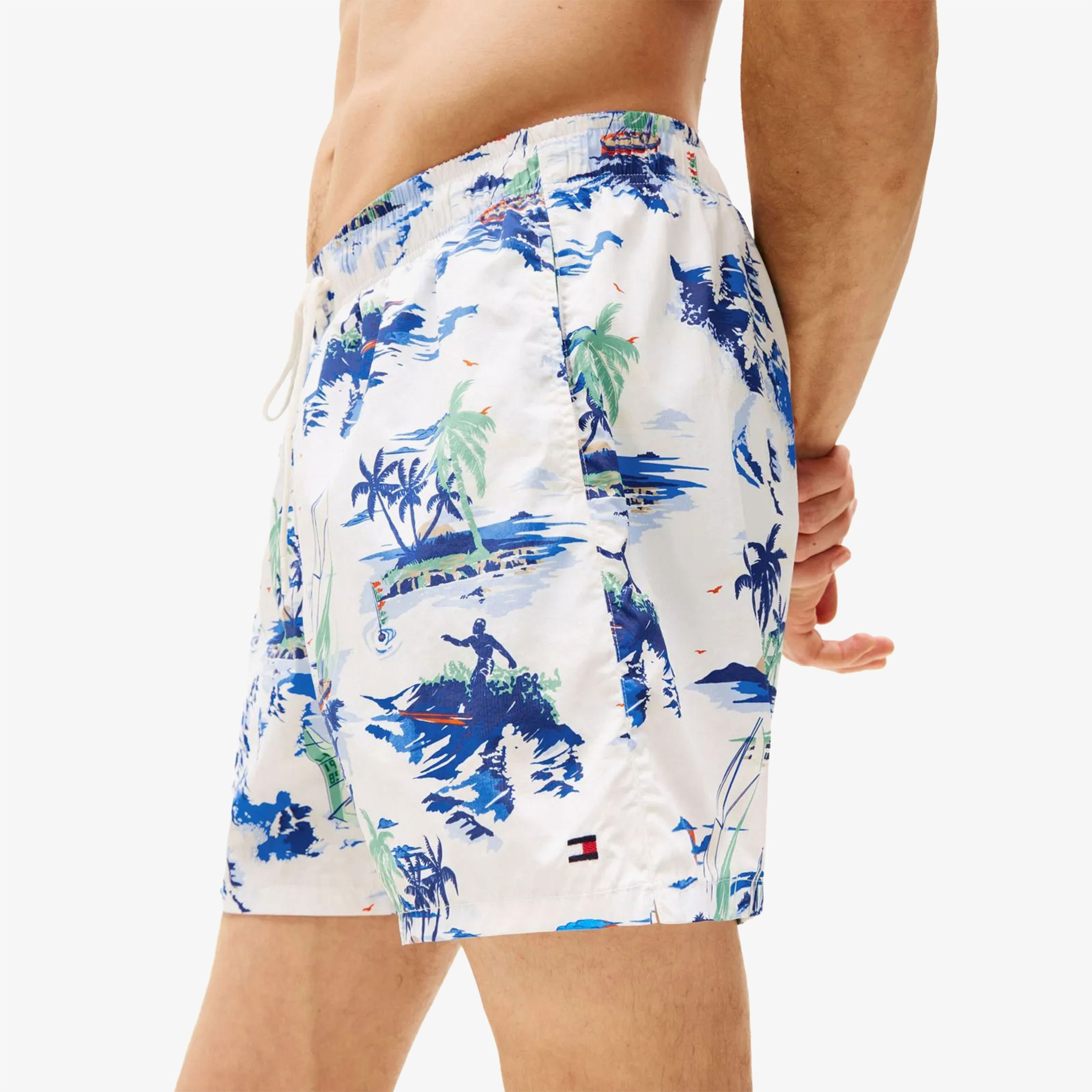 Tommy Hilfiger Medium Drawsting Erkek Bej Mayo