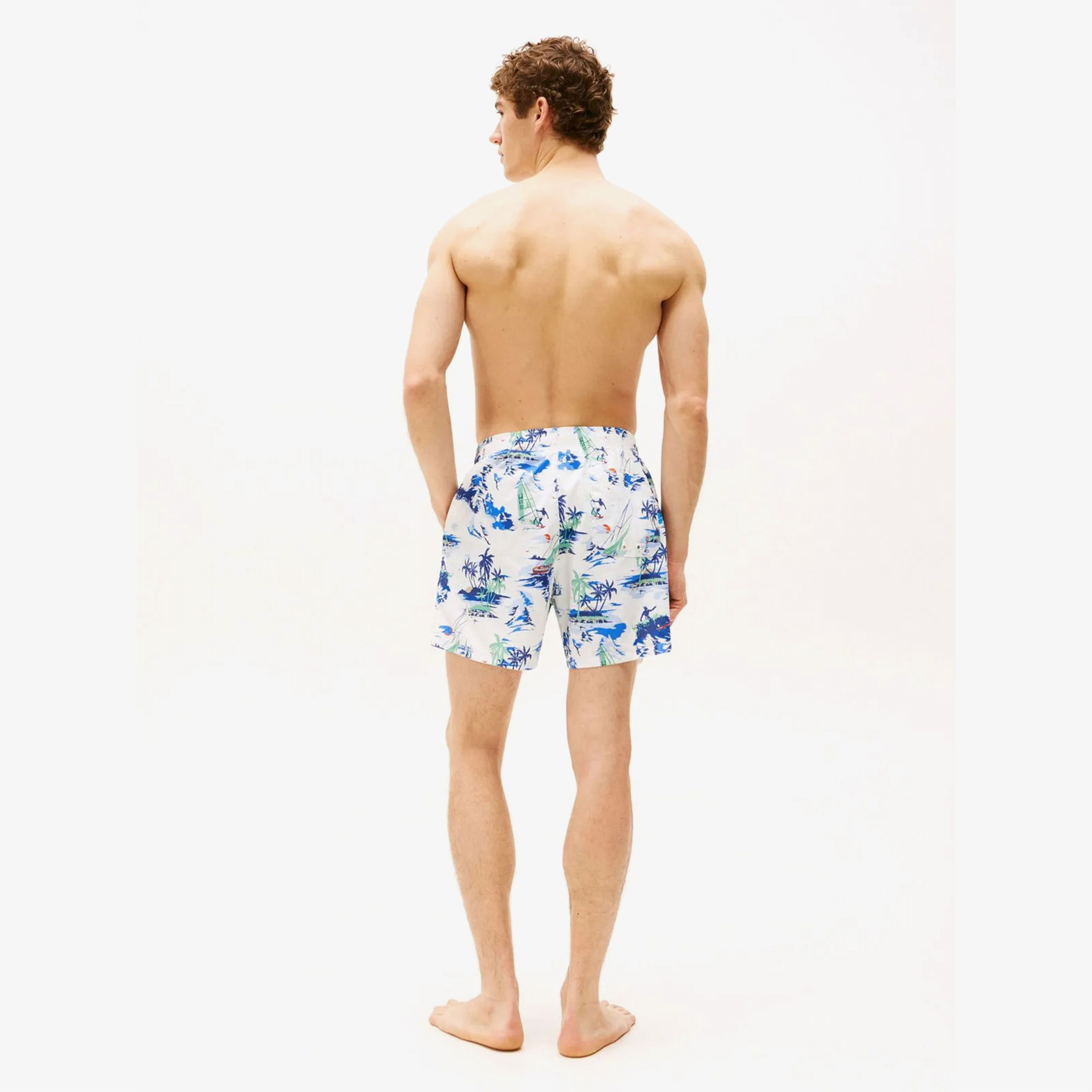 Tommy Hilfiger Medium Drawsting Erkek Bej Mayo