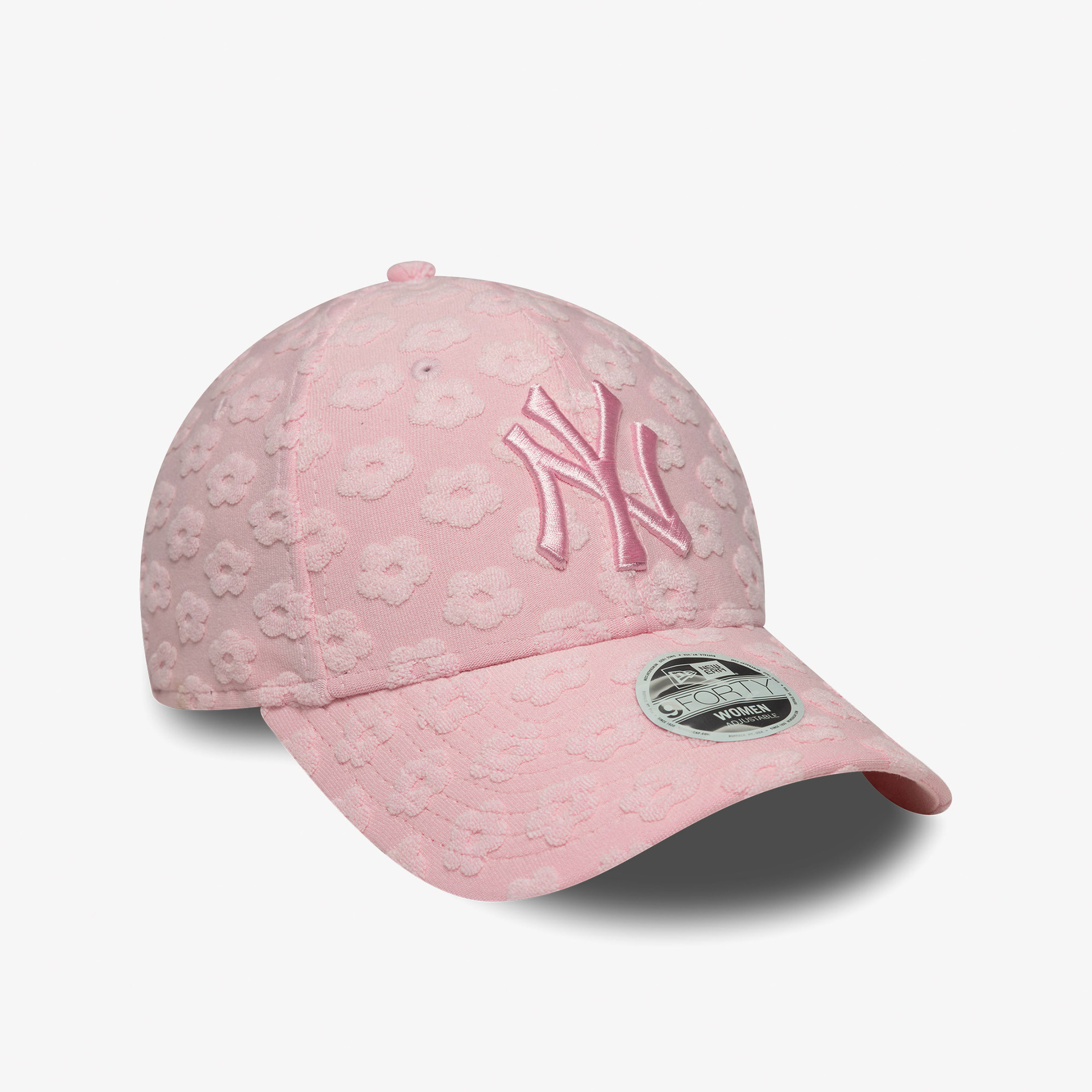 New Era Floral Towelling 9Forty Losdod Pmg Unisex Pembe Şapka