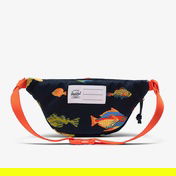 Herschel Heritage Classic Printed Unisex Lacivert Bel Çantası