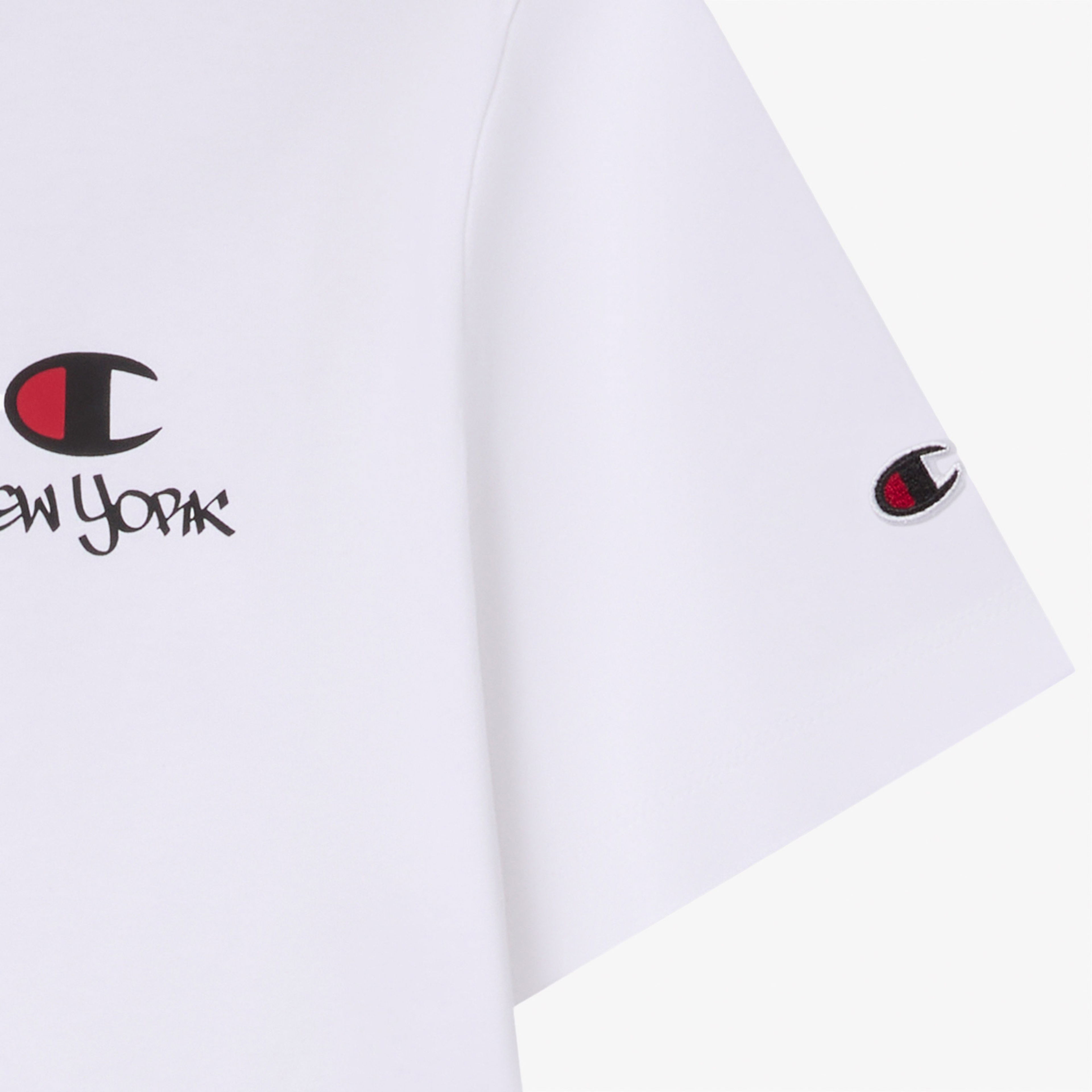 Champion C Table Graphic Kadın Beyaz T-Shirt