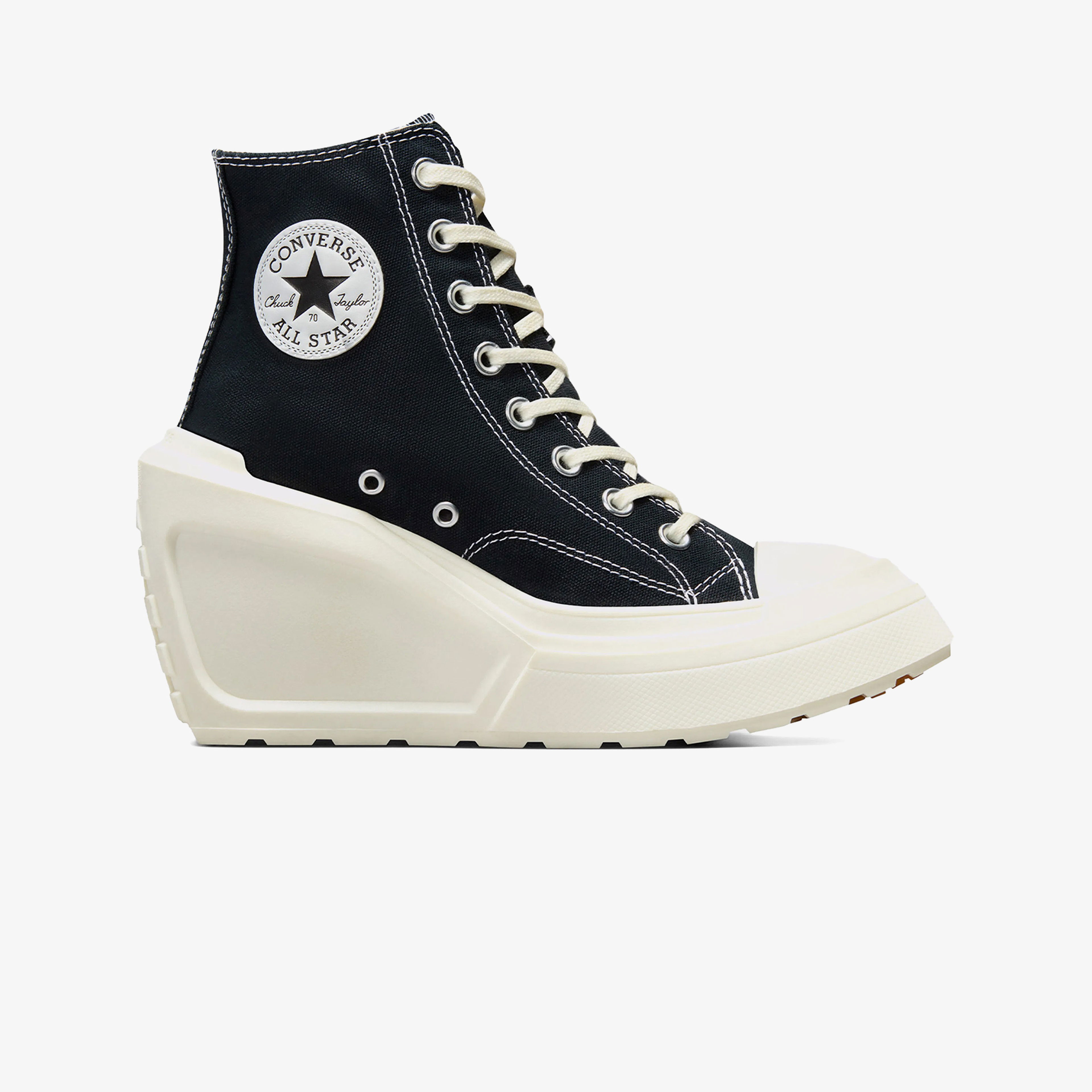 Converse Chuck 70 De Luxe Wedge Kadın Siyah Sneaker