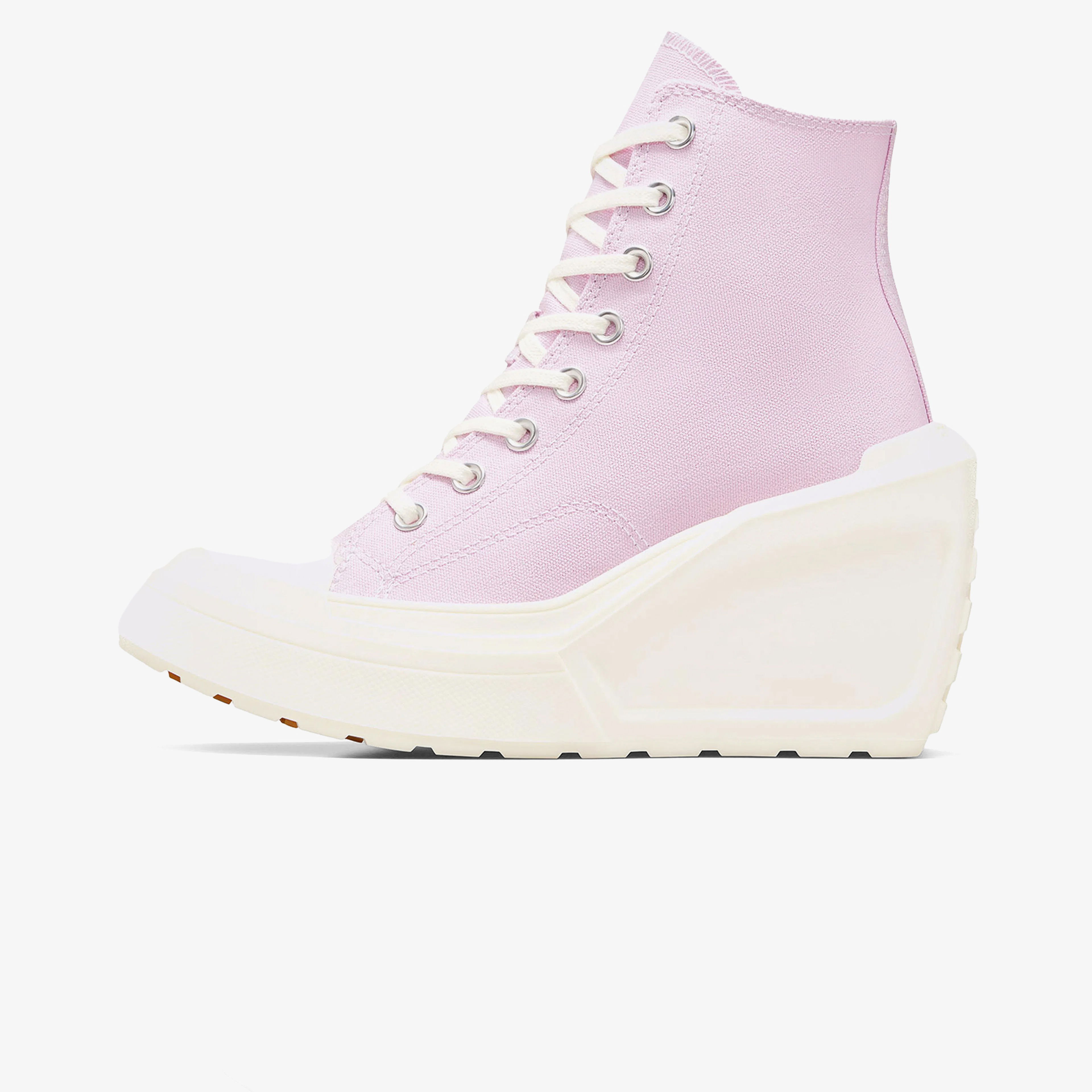 Converse Chuck 70 De Luxe Wedge Unisex Pembe Platform Sneaker