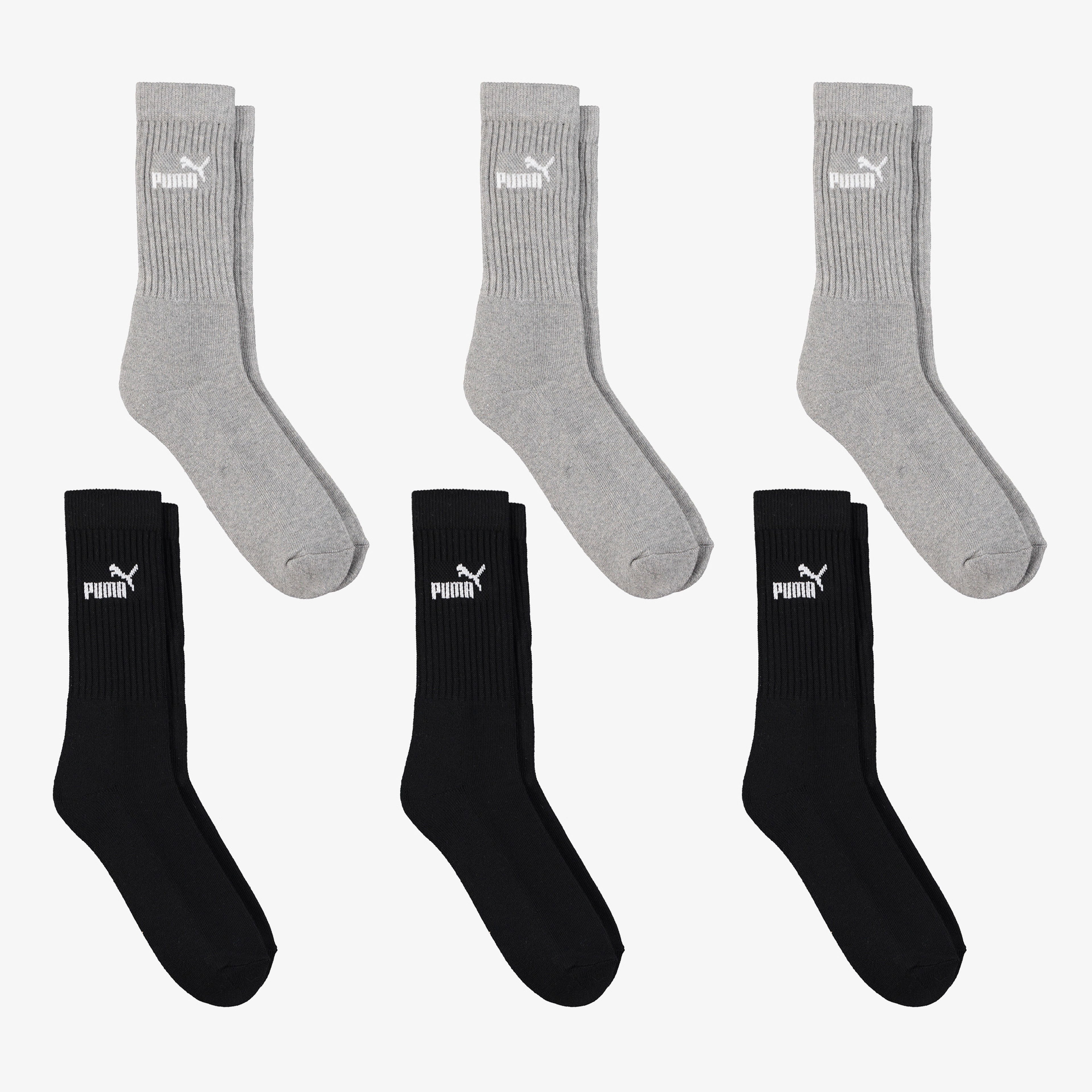 Puma Elements Crew So Unisex Siyah Çorap