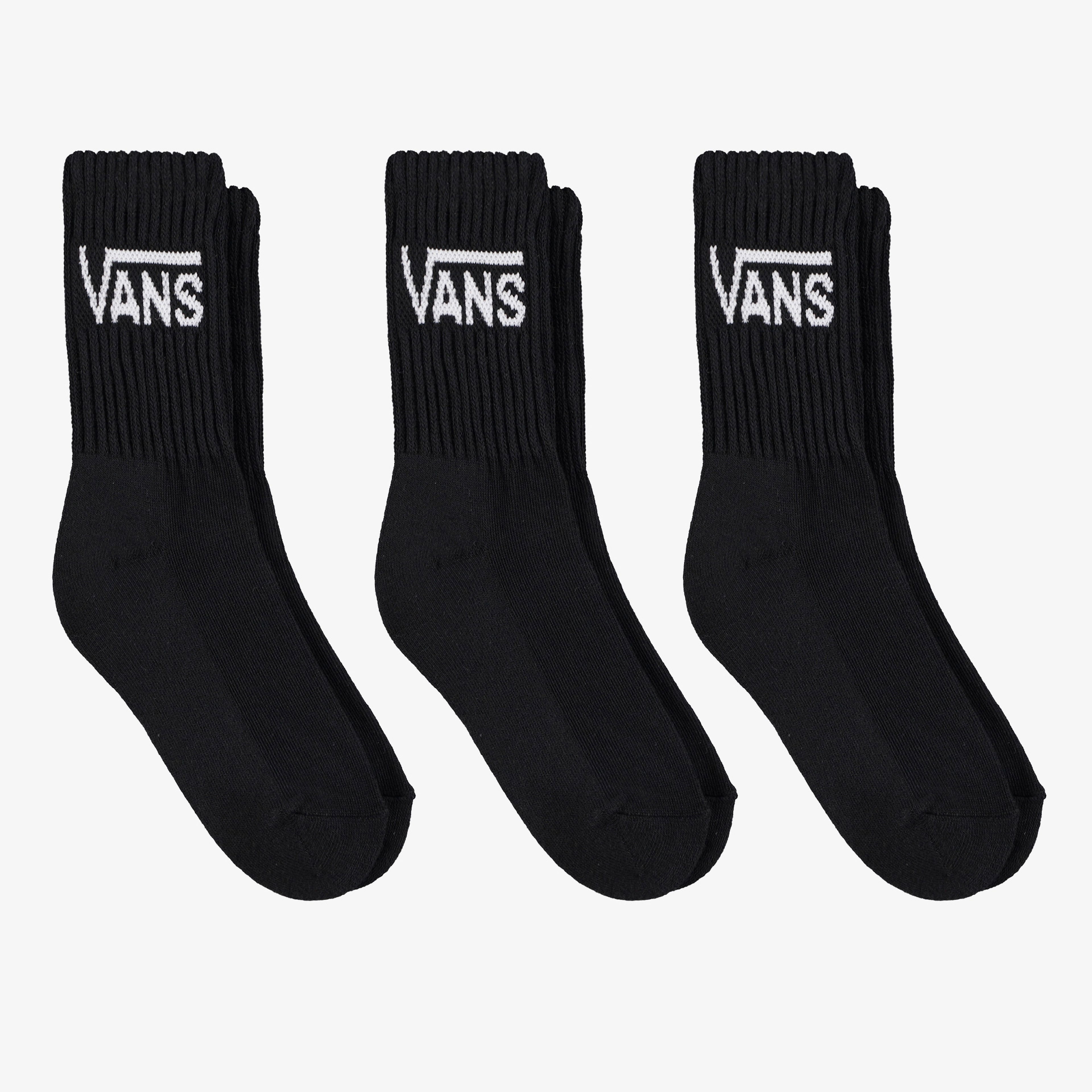Vans Classic Crew Çocuk Siyah Çorap