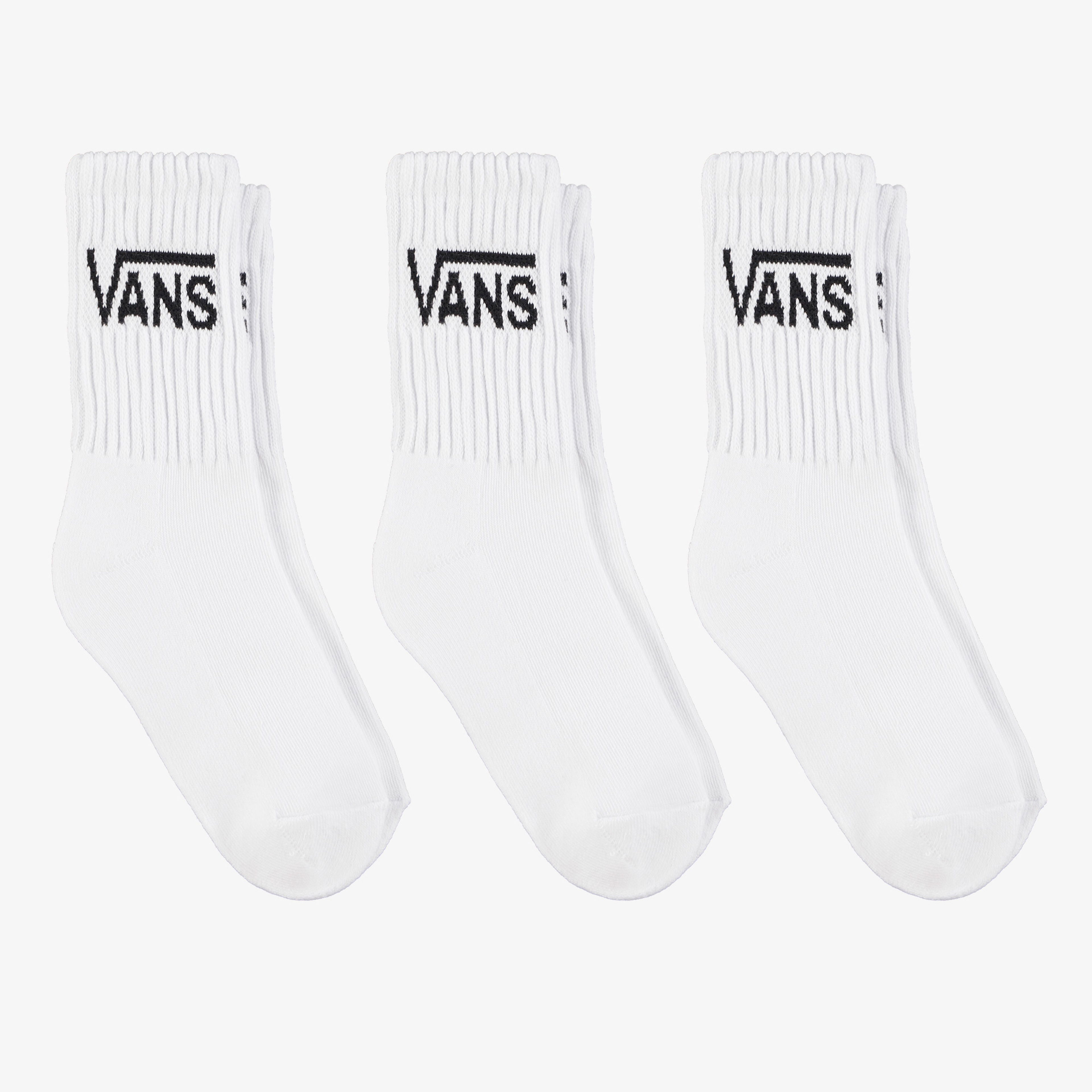 Vans Classic Crew Çocuk Beyaz Çorap
