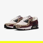 Nike Air Max 90 Leopar Desenli Kadın Kahverengi Spor Ayakkabı
