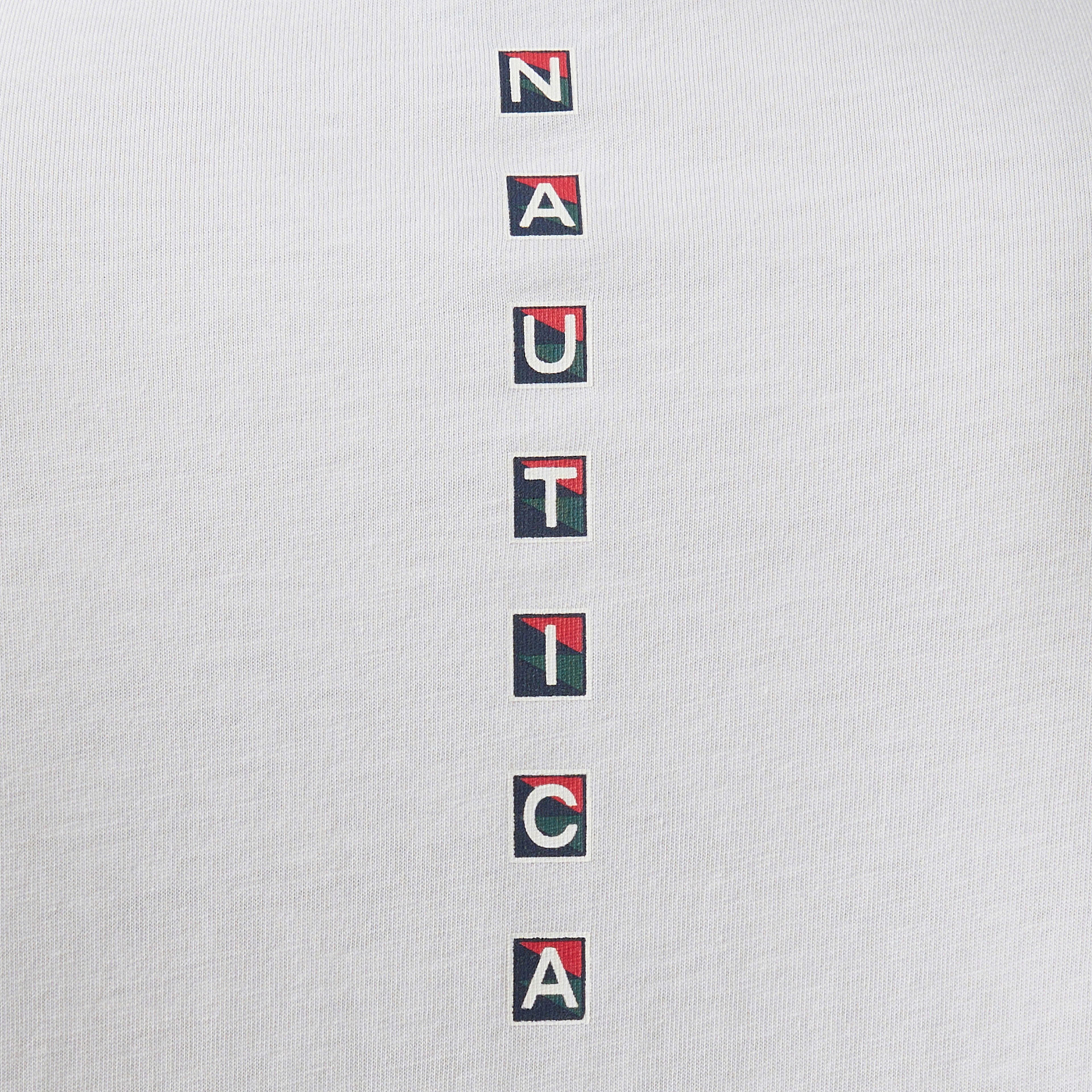 Nautica Erkek Beyaz Regular Fit T-Shirt