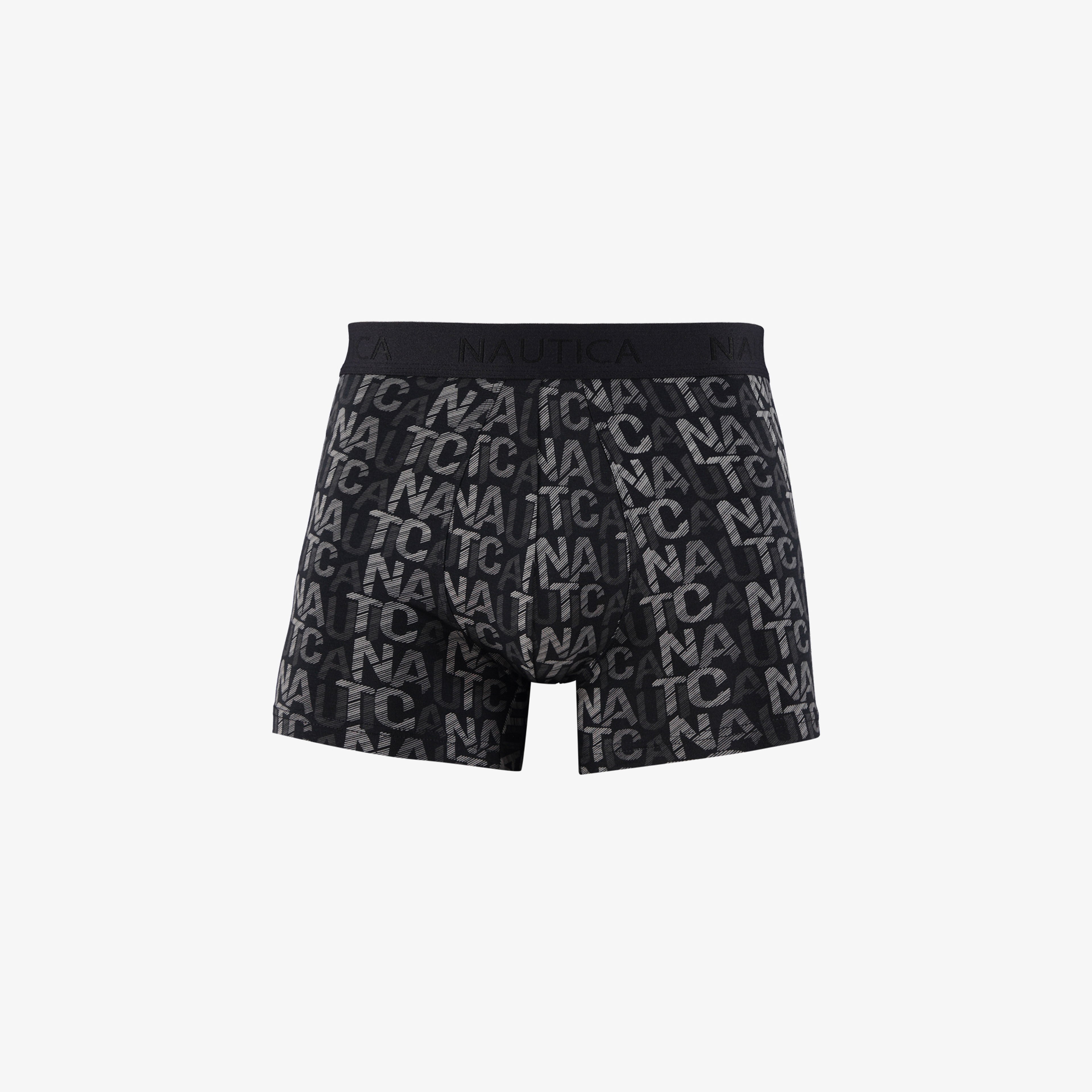 Nautica Erkek Siyah Standart Fit 3'lü Boxer