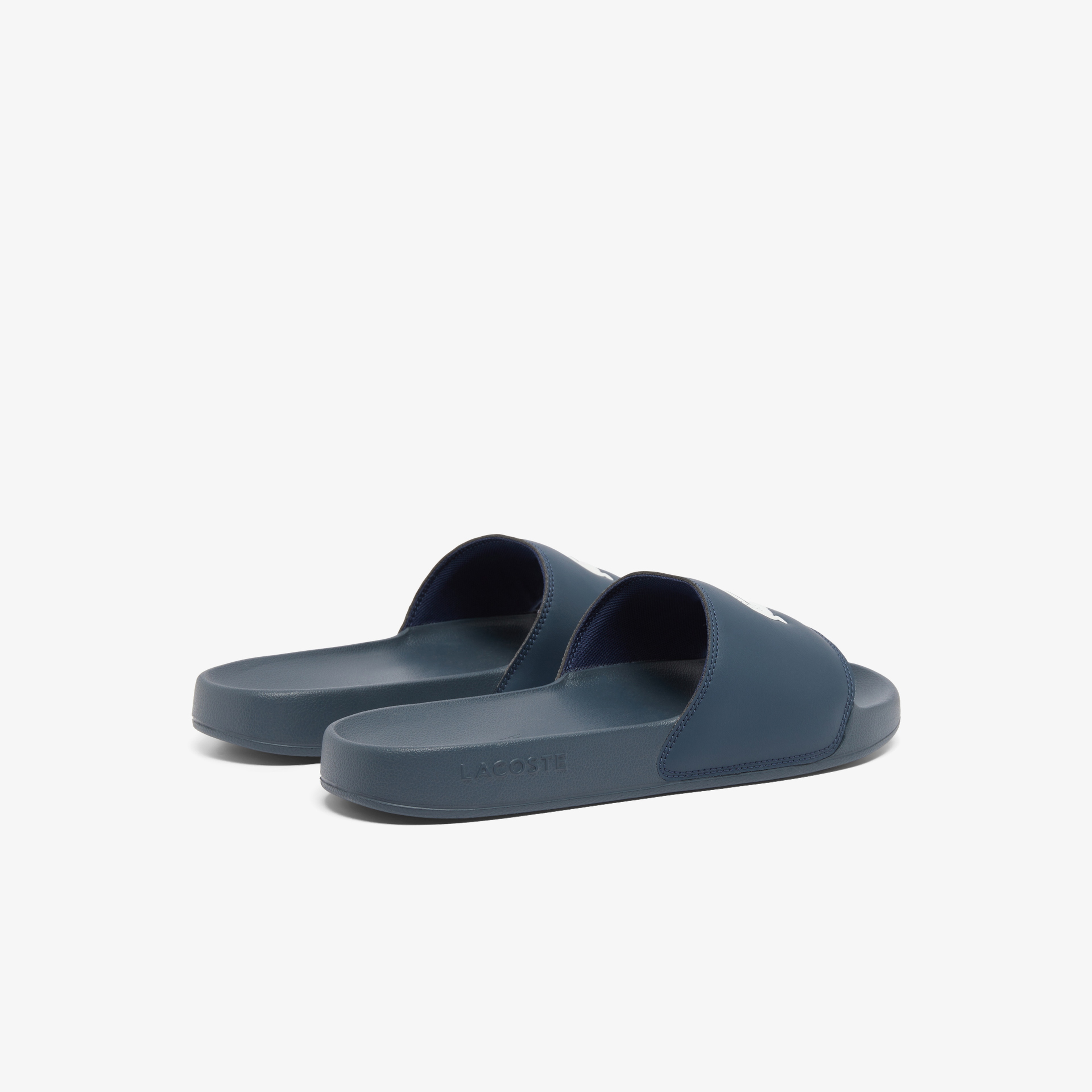 Lacoste Serve Slide Erkek Lacivert Terlik