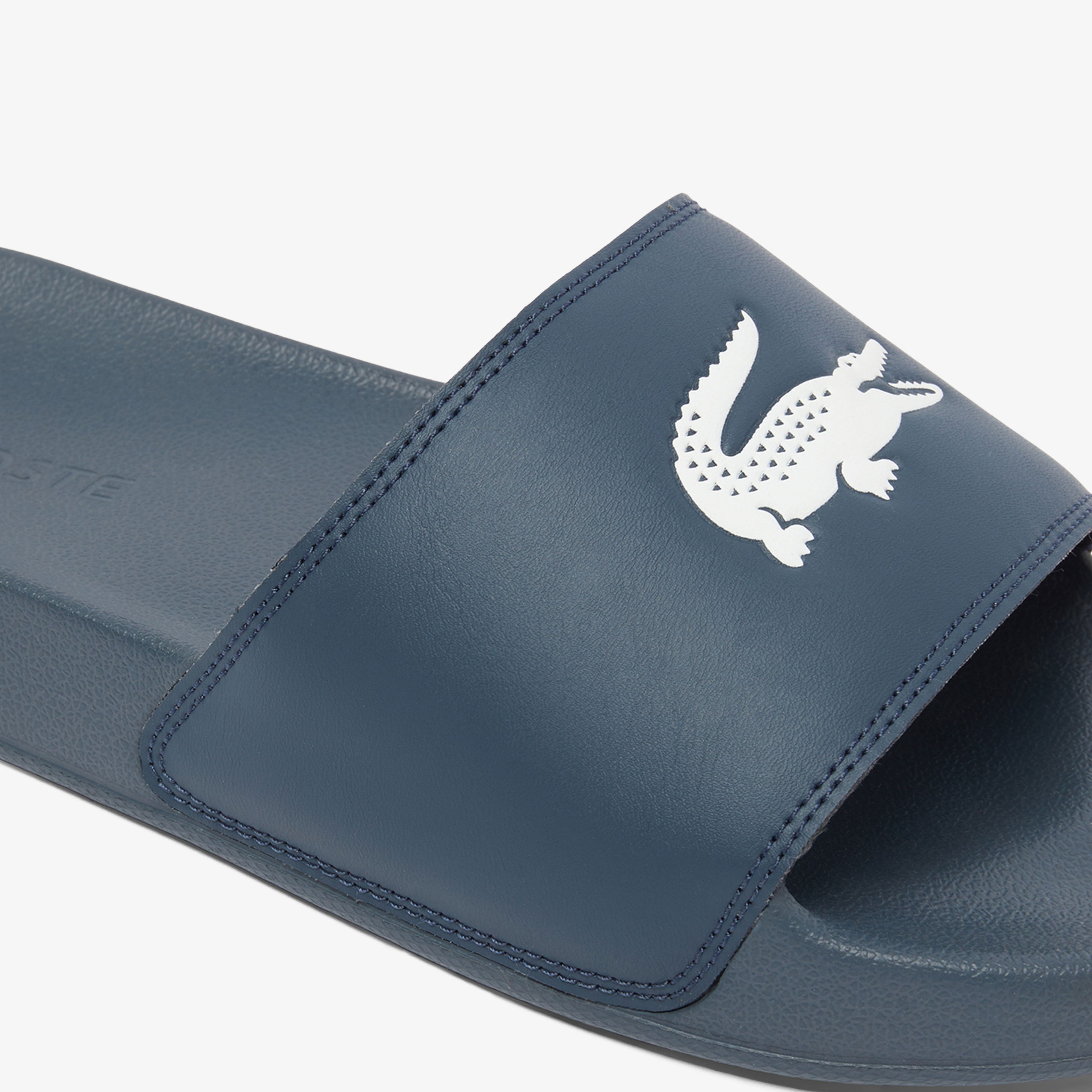 Lacoste Serve Slide Erkek Lacivert Terlik