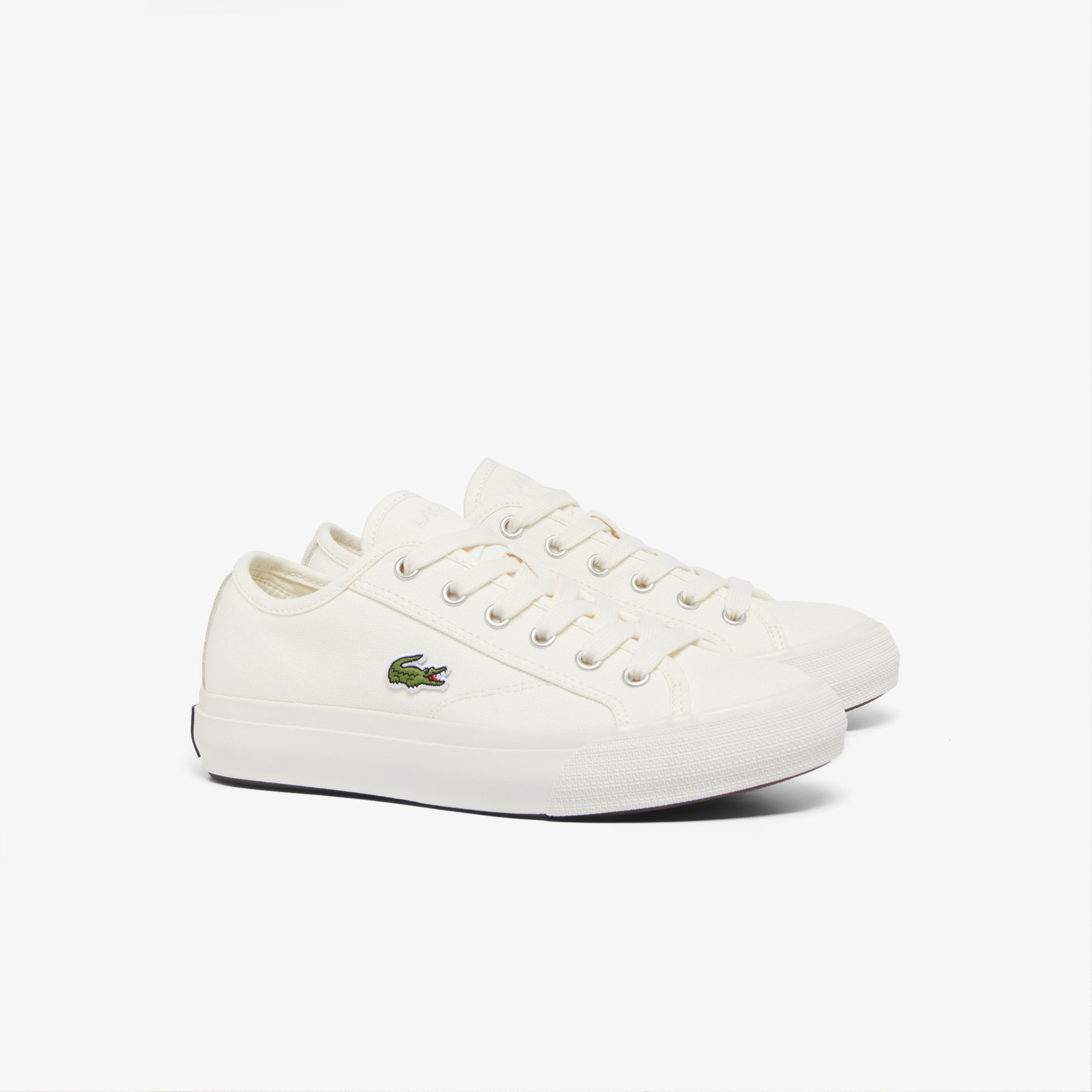 Lacoste Backcourt Kadın Krem Sneaker