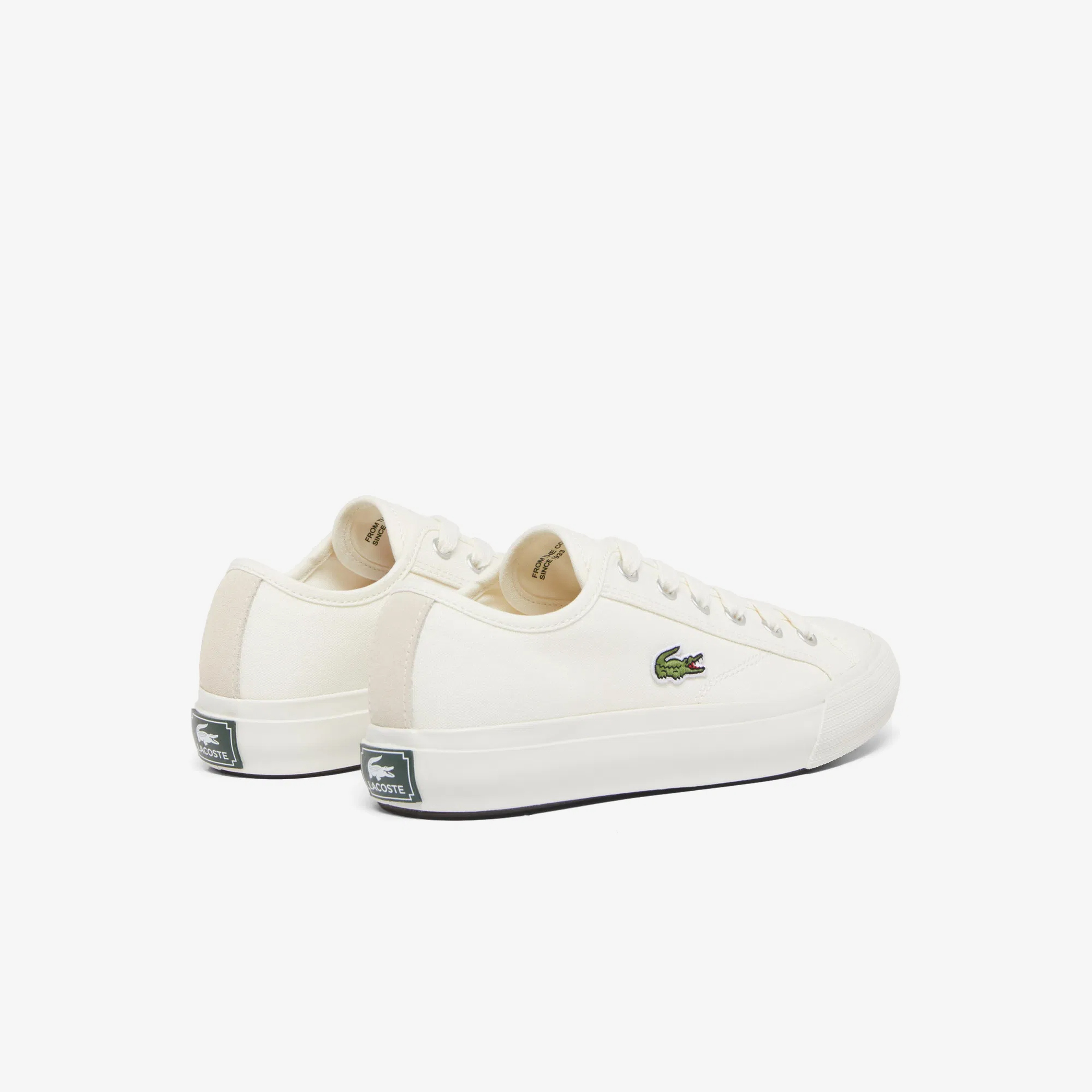 Lacoste Backcourt Kadın Krem Sneaker