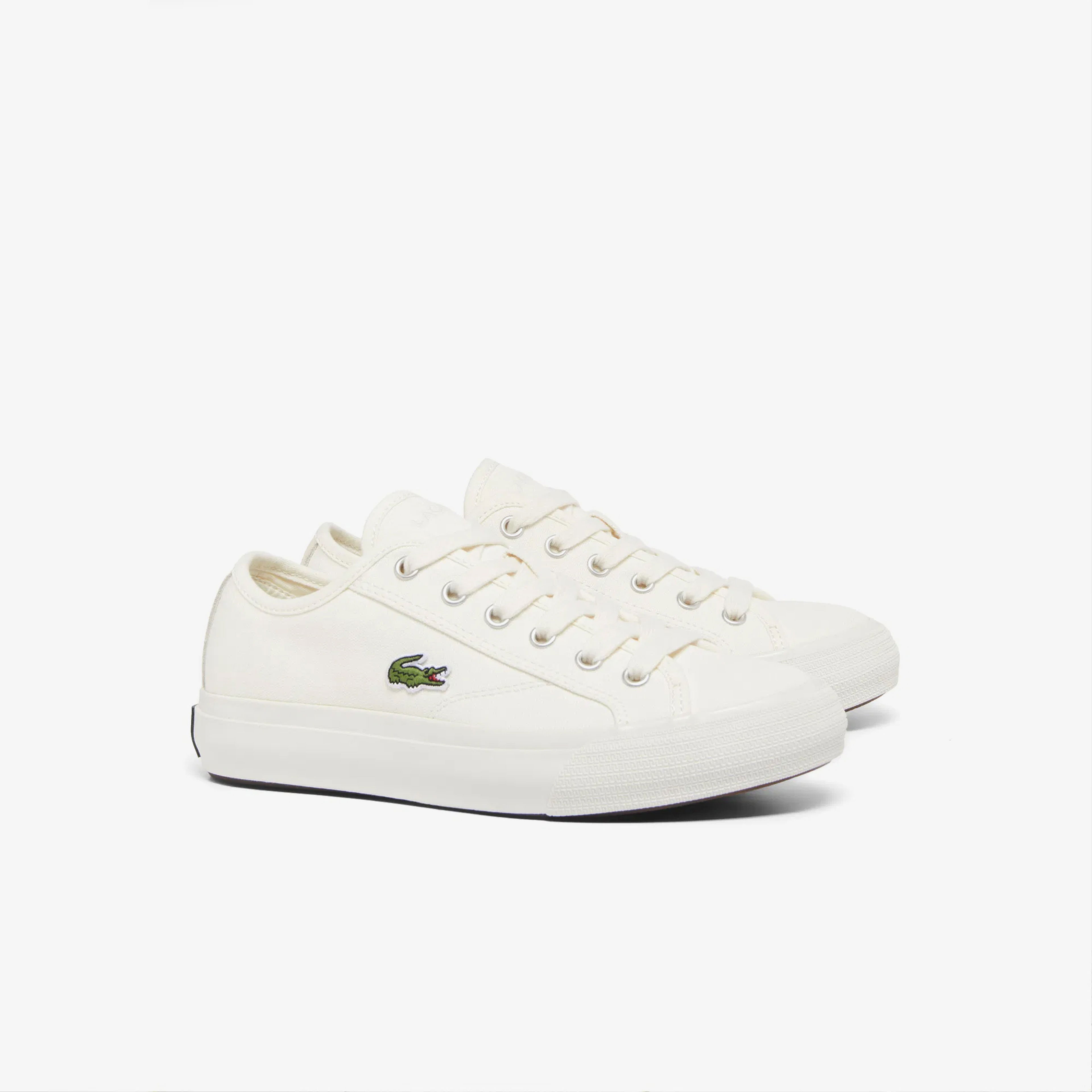 Lacoste Backcourt Kadın Krem Sneaker