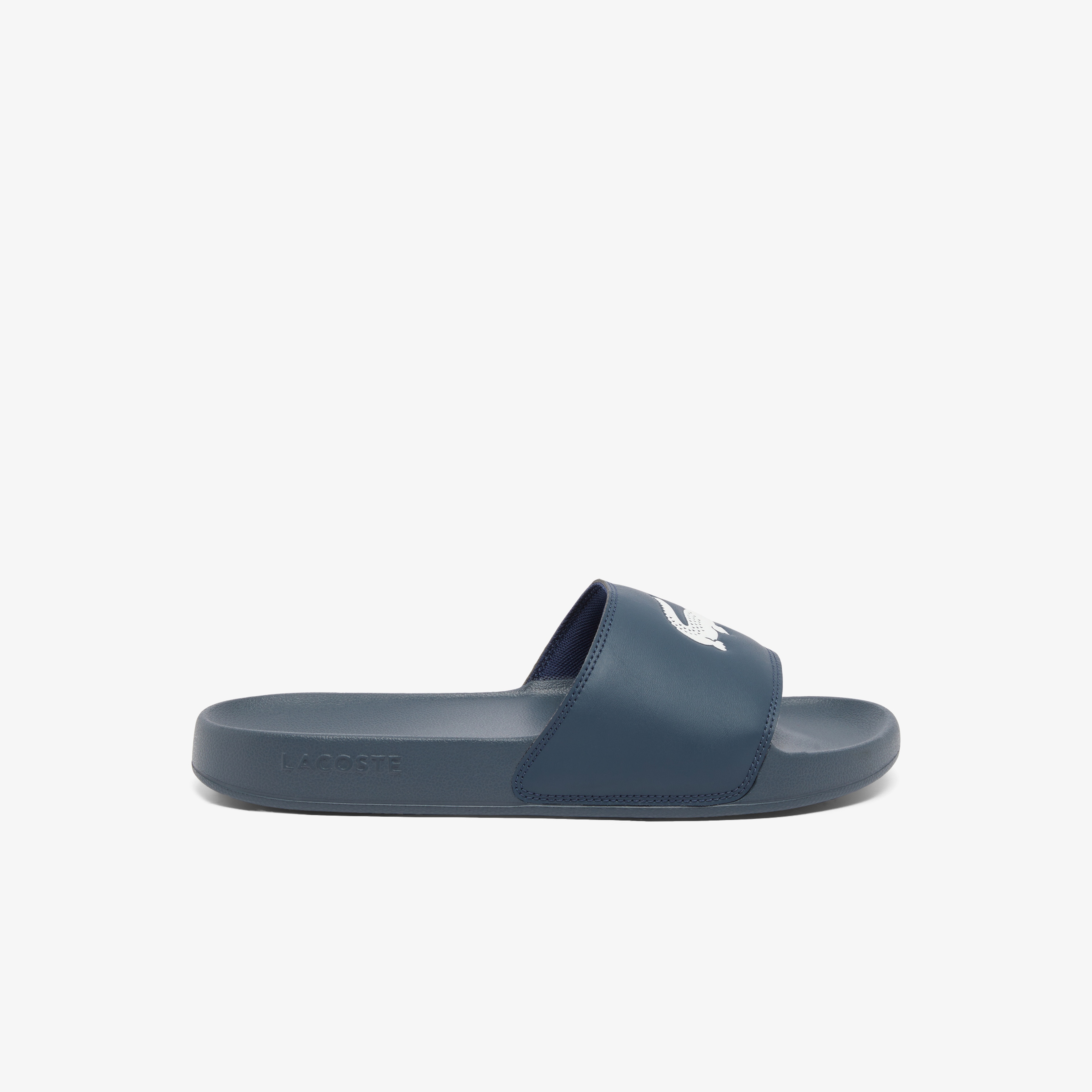 Lacoste Serve Slide Erkek Lacivert Terlik