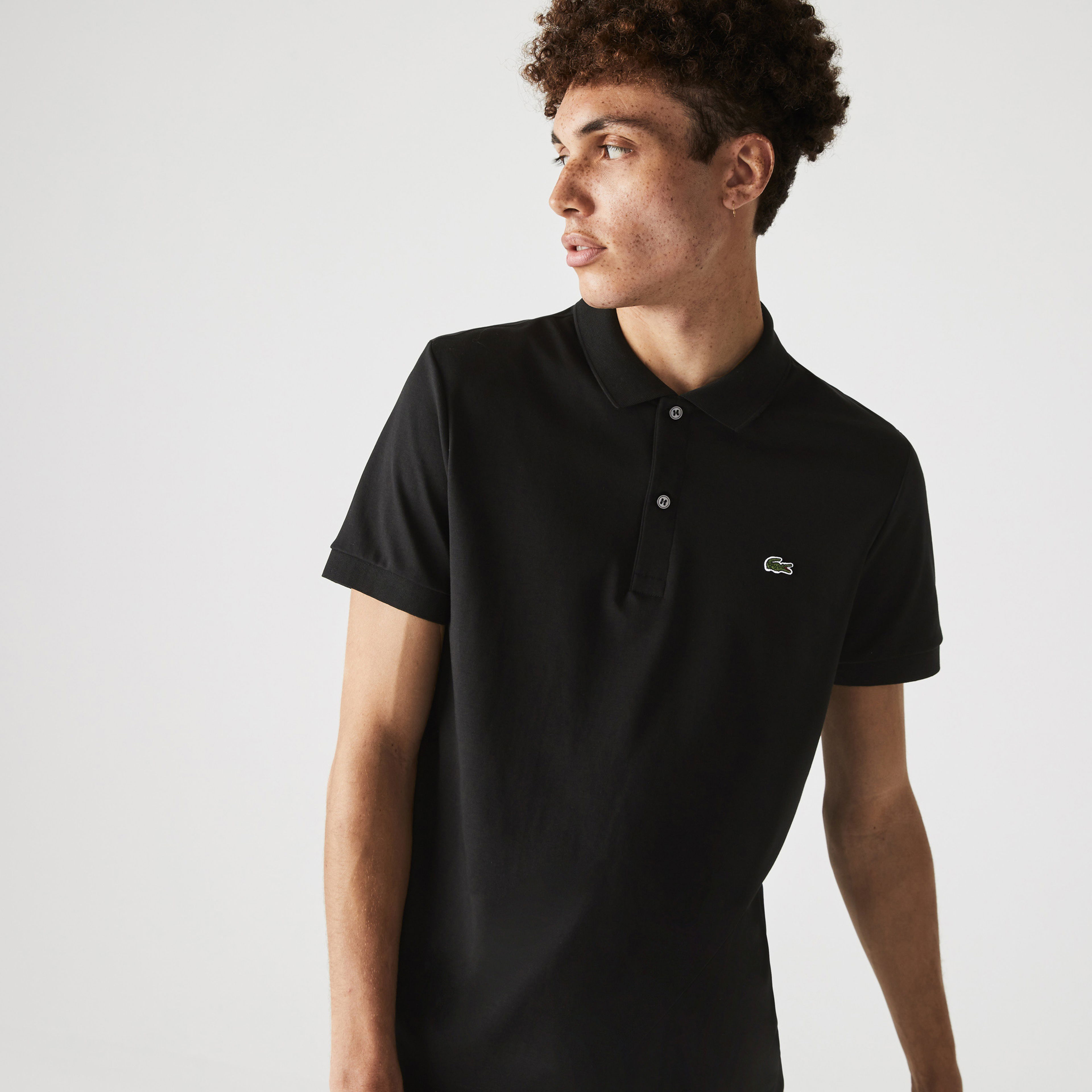 Lacoste Erkek Regular Fit Siyah Polo