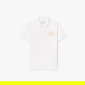 Lacoste Çocuk Baskılı Beyaz Polo
