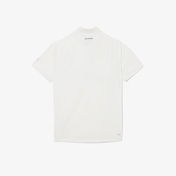 Lacoste SPORT X Novak Djokovic Erkek Slim Fit Baskılı Beyaz Polo