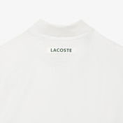 Lacoste SPORT X Novak Djokovic Erkek Slim Fit Baskılı Beyaz Polo
