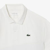 Lacoste SPORT X Novak Djokovic Erkek Slim Fit Baskılı Beyaz Polo