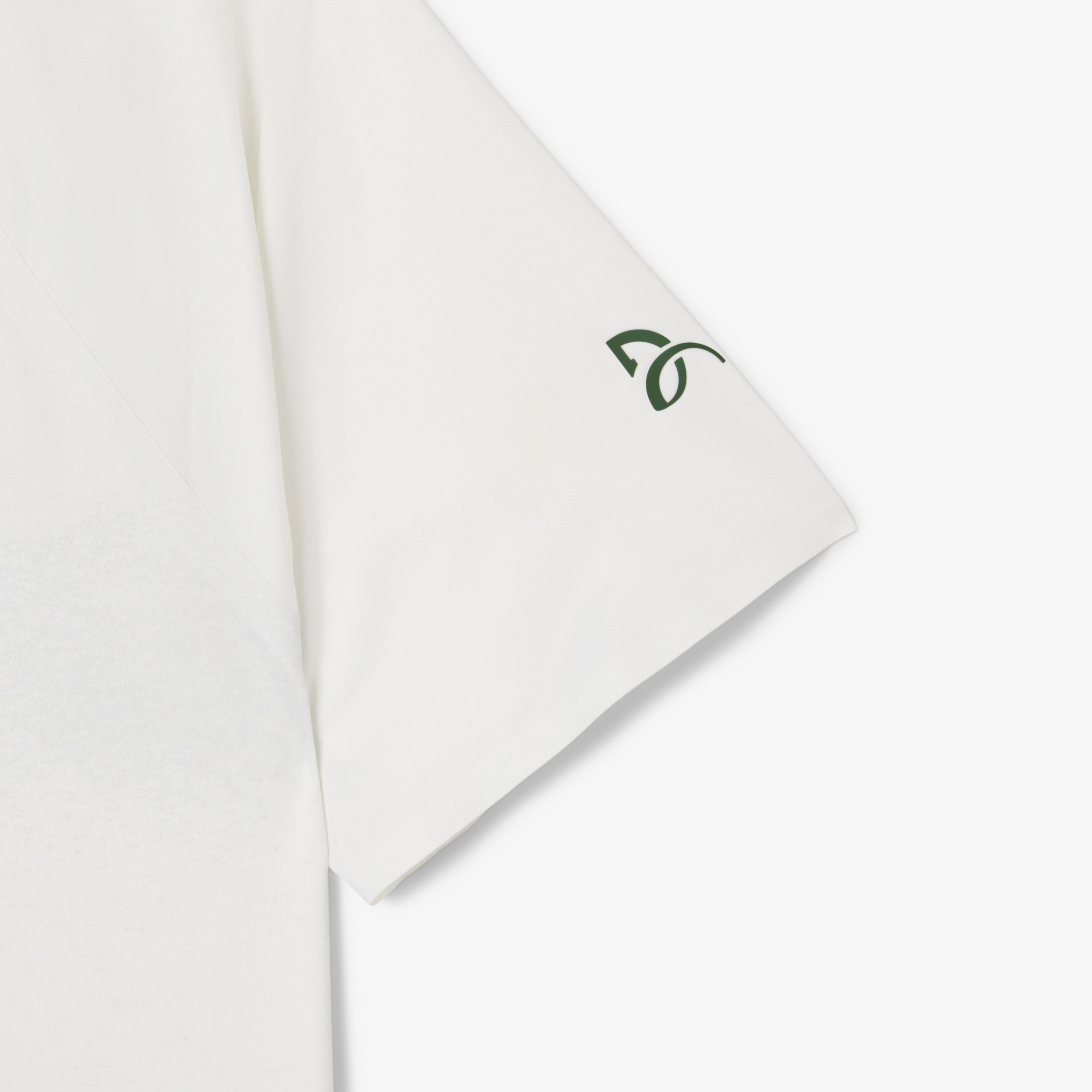 Lacoste SPORT X Novak Djokovic Erkek Slim Fit Baskılı Beyaz Polo