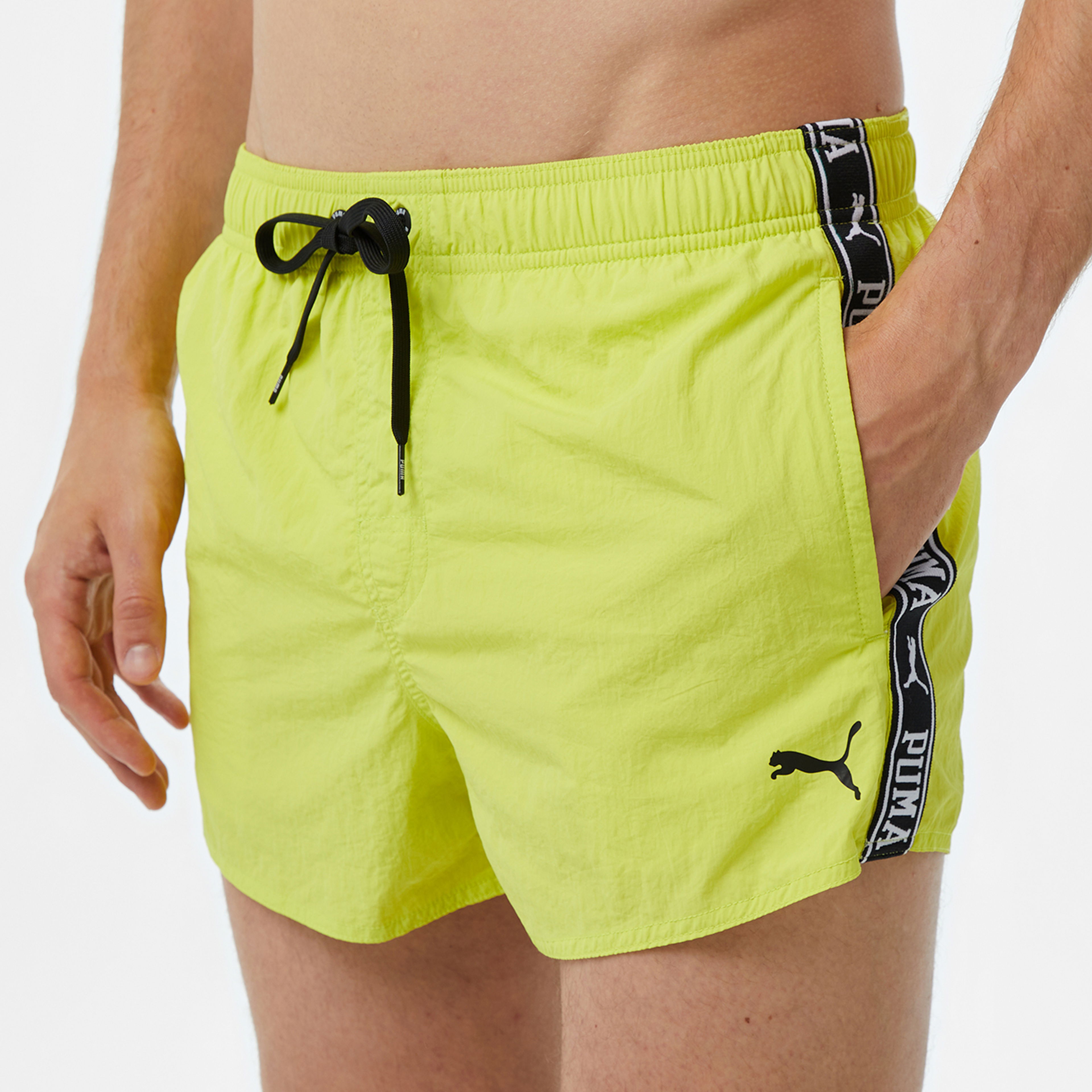 Puma Crinkle Erkek Sarı Şort