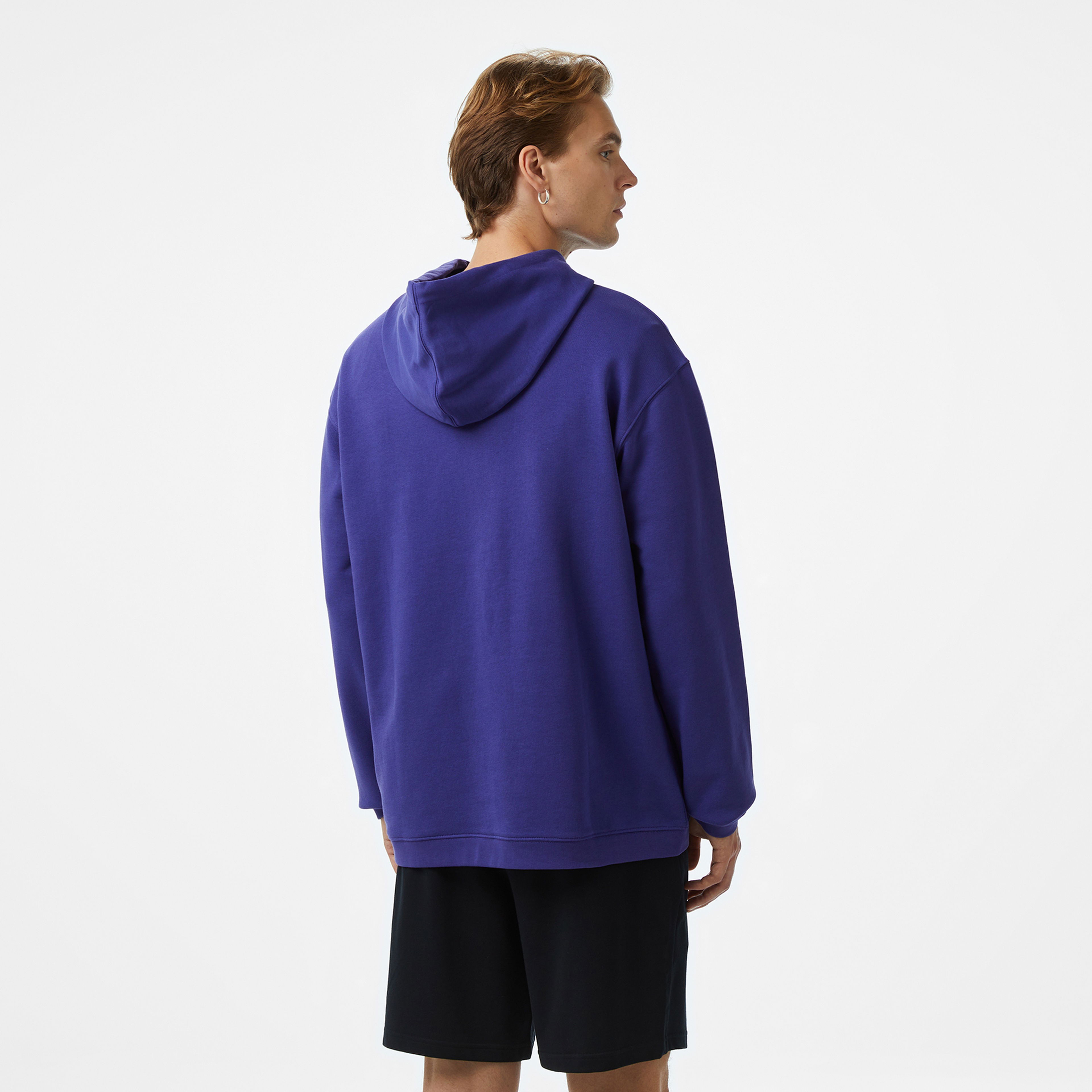 Les Benjamins Erkek Bordo Hoodie