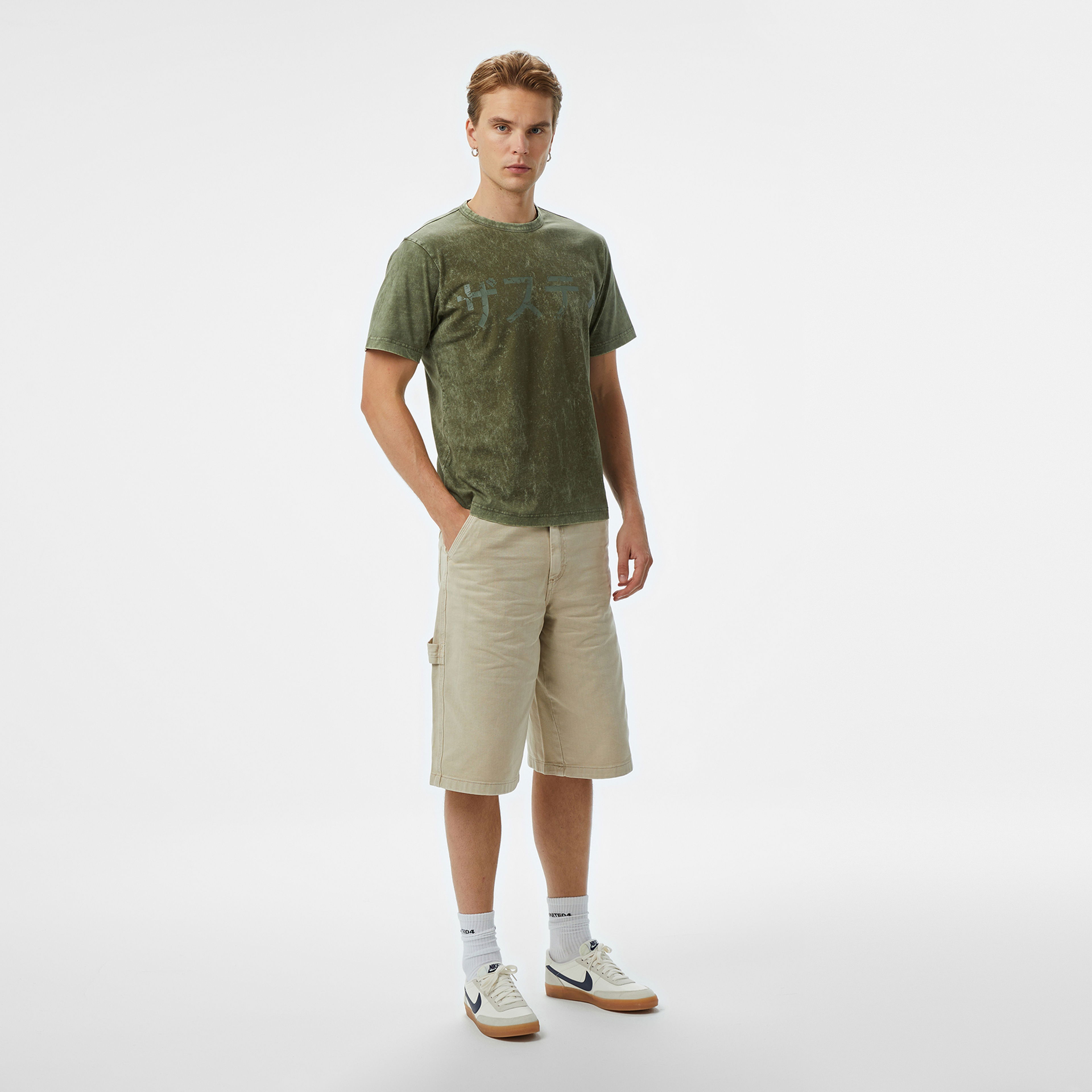 The Stay Line Nami Erkek Yeşil T-Shirt
