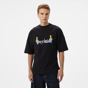 Story of Angels Ugly Yakuza Garment Washed Erkek Siyah T-Shirt